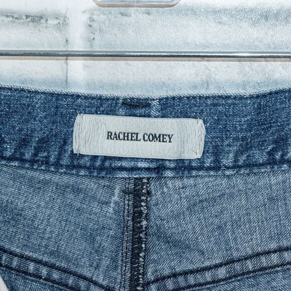 RACHEL COMEY Women's Raw ankle Crop Legion Denim Jeans size 6 - Picture 3 of 11